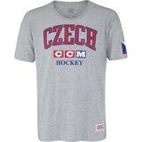 CCM FLAG TEE TEAM CZECH Muška majica, siva, veličina | shoptok.hr