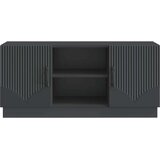 TV omarica Črna 102 x 34,5 x 47 cm Inženirski les, (5000210615) | Shoptok.si