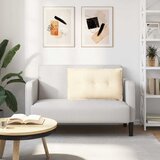  Jastuk za leđa Krema 80 x 50 cm Kordura tekstil | Eponuda.com