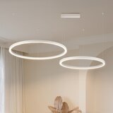  Brilagi - LED prigušiva luster na sajli PORTOFINO LED/98W/230V bela + daljinski upravljač | Eponuda.com