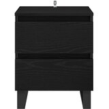  Noćni ormar Crni hrast 40 x 35 x 50 cm Konstruirano drvo | shoptok.hr
