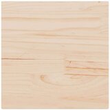 vidaXL Ploča za stol 60 x 60 x 2 5 cm od masivne borovine četvrtasta | shoptok.hr