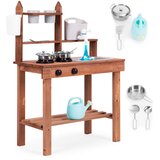 ECO TOYS Dječja vanjska kuhinja od jelovine | shoptok.hr