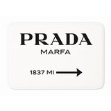 Mila Home Bijela od samta kupaonska prostirka 60x100 cm Prada – u