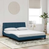  Okvir za krevet bez madraca Hanko plavi 160 x 200 cm baršunasti | shoptok.hr