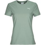 Puma ESS ELEVATED RIB TEE Zelena | shoptok.hr