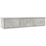  Zidna polica s ladicama 88x26x18,5 cm konstruirano drvo | Eponuda.com