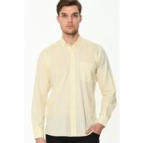 Dewberry G625 LINEN SHIRT-YELLOW | ePonuda.com