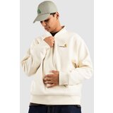 Carhartt WIP Half Zip American Script Half-Zip Pulover natural | Shoptok.si