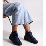 Gemre Navy blue high lace-up sneakers Madala | shoptok.hr