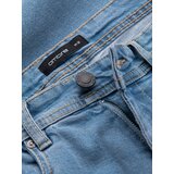 Ombre Men's denim shorts with rolled up legs - blue | Eponuda.ba
