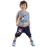 Denokids sloth boy summer t-shirt capri set | ePonuda.com