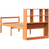  s regalom za knjige bez madraca 75 x 190 cm od borovine | shoptok.hr