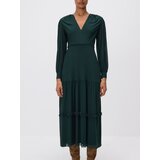 Reserved Maxi haljina s točkicama - plavozeleno | shoptok.hr