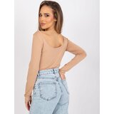 FANCY Blouse-FA-BZ-7552.94P-beige | Shoptok.si