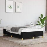 vidaXL Okvir kreveta crni 120 x 190 cm od tkanine | shoptok.hr