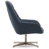 Kave Home Okretna fotelja prljavo plava Jaspe – | shoptok.hr
