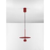 Nova Luce Rdeča aluminijasta LED viseča svetilka ø 30 cm Edem – | Shoptok.si