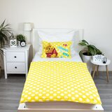Jerry Fabrics Žuta pamučna dječja posteljina za dječji krevetić 135x100 cm WTP "Smile" – | shoptok.hr