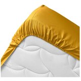 Douceur d intérieur Žuta plahta s gumom od organskog pamuka 90x190 cm Biolina – | shoptok.hr
