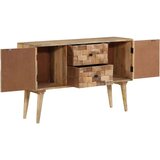 vidaXL Komoda 110x30x70 cm trden mangov les | Shoptok.si