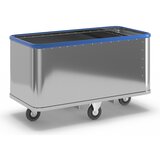 Gmöhling aluminijast voziček z vzmetenim dnom, zunanje mere dxšxv 1515 x 740 x 895 mm, vzmetna sila 50 kg, 2 fiksni in 2 vrtljivi kolesi Cene