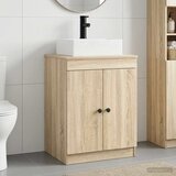 Set namještaja za kupaonicu Hrast sonoma Konstruirano drvo | shoptok.hr