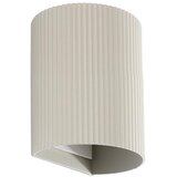 Faro 40528 - zidno svetlo sole 1xGU10/8W/230V sivo, rebrasto, okruglo Cene