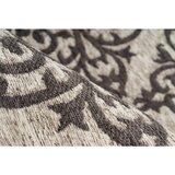 Kayoom RAVNO TKANA PREPROGA Davis 125 Grau 120/170 cm tkano siva | Shoptok.si