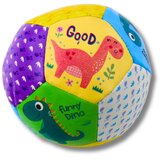  Mekane loptice s dinosaurima za malu djecu, 9 cm, 3 komada | shoptok.hr