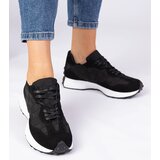 Gemre Black women's sports sneakers Samara | Shoptok.si