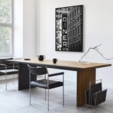  Slika - New York Neon Sign (1 Part) Vertical 40x60 U crnom drvenom okviru | shoptok.hr