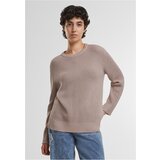 Urban Classics women's ribbed knitted sweater powder pink