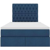  Krevet s od storage s madracem Plava 120 x 200 cm Lažna koža | shoptok.hr