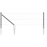  Ograjne Stebri s Koničkom 26 kos Ø32 mm 60 cm Galvanizirana Jekla | Shoptok.si
