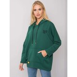 RELEVANCE Sweatshirt-RV-BL-7098.28-dark green Cene