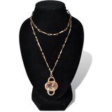  Stalak/poprsje za ogrlice flanelsko crno 4 komada | shoptok.hr