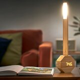 Gingko Bambusova LED namizna svetilka v naravni barvi (višina 39,5 cm) Octagon One – | Shoptok.si
