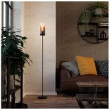 Eglo 44004 - podna lampa toothill 1xE27/40W/230V crna | Eponuda.com