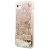 Guess GUHCI8LFLSD silikonski ovitek za iPhone 7, 8, SE 2020 - prozoren z zlatimi bleščicami | Shoptok.si