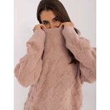 Wool Fashion Italia Sweater-AT-SW-2361.61-dark pink Cene