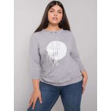 RELEVANCE Blouse-RV-BZ-7040.85P-gray Cene