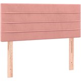  box spring s madracem LED ružičasti 120x190cm baršunasti | shoptok.hr