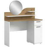 MID.YOU Kozmetična Miza Vanity, Bela, Barva Hrasta | Shoptok.si