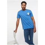 Mustang Majice s kratkimi rokavi Alex C Modra | Shoptok.si