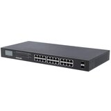 Intellinet INT 561242 Network PoE Switch, 24-Port, 370W PoE Budget, 2 SFP Ports, Gigabit Slike