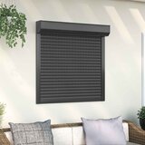  Roletna Antracit 100 x 100 cm Aluminij i poliuretan | shoptok.hr