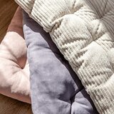 MeowBaby Ljuljačka od bijelog/bež borovog drva 39x75x38 cm Montessori - | shoptok.hr