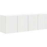 TV zidni ormar 2 pcs Bijelo 59 5 x 31 x 40 cm Konstruirano drvo | shoptok.hr