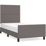  Okvir za krevet s uzglavljem sivi 100x200 cm od umjetne kože | shoptok.hr